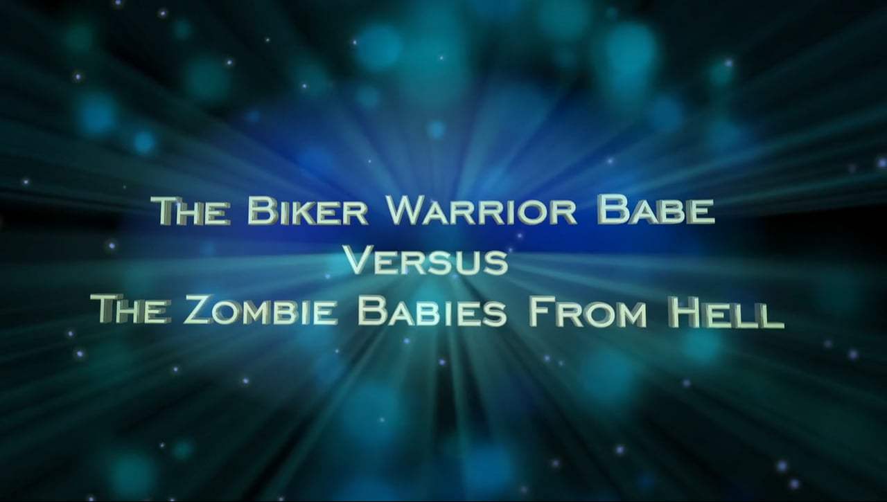 The Biker Warrior Babe vs. The Zombie Babies from Hell Trailer (2014) Screen Capture #4