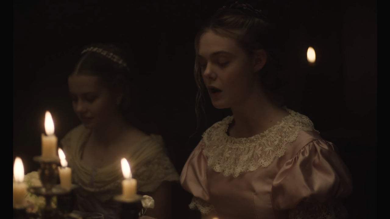 The Beguiled (2017) - Dinner Dress Screen Capture #1
