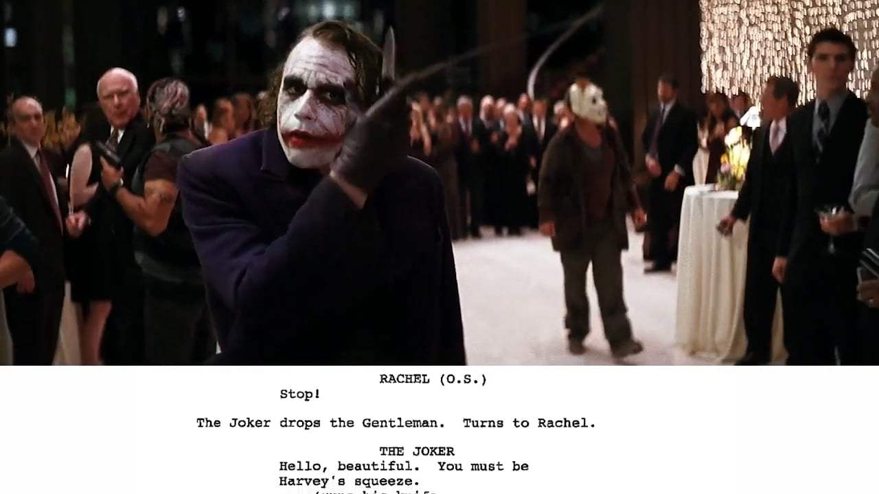 The Dark Knight Featurette - From Script to Screen (2008) Screen Capture #1