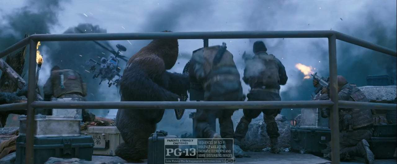 War for the Planet of the Apes TV Spot - Winner Takes All (2017) Screen Capture #4