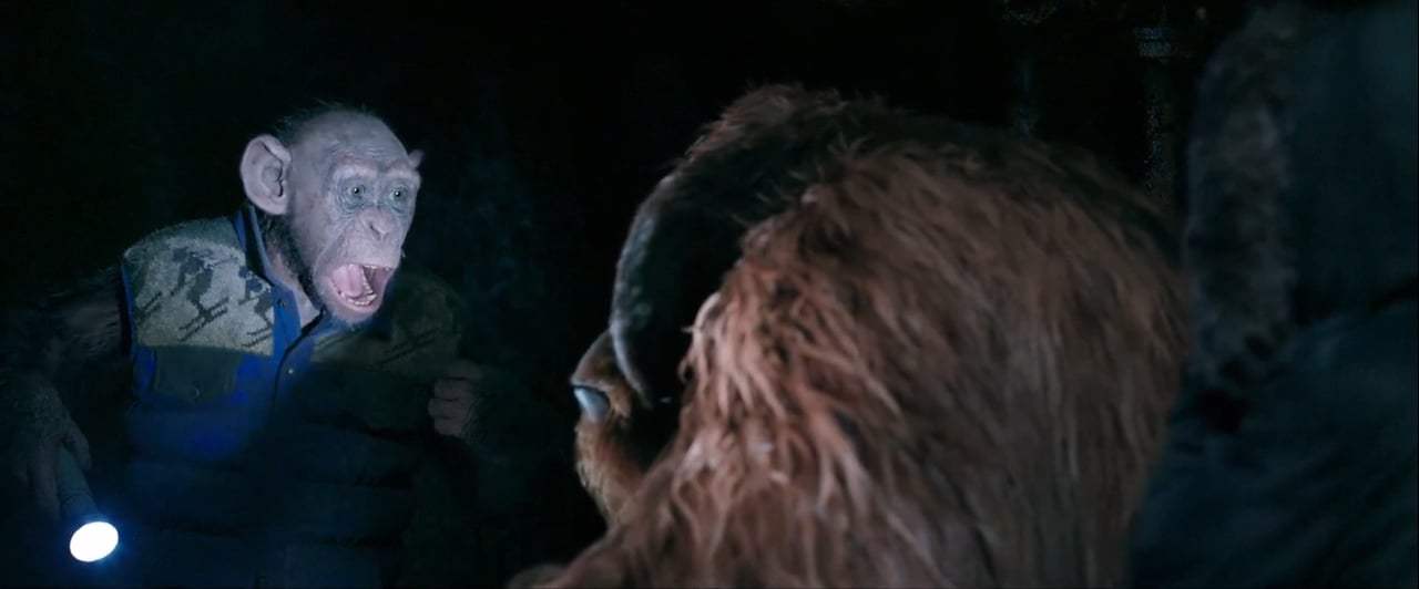 War for the Planet of the Apes (2017) - Bad Ape and Maurice Screen Capture #4