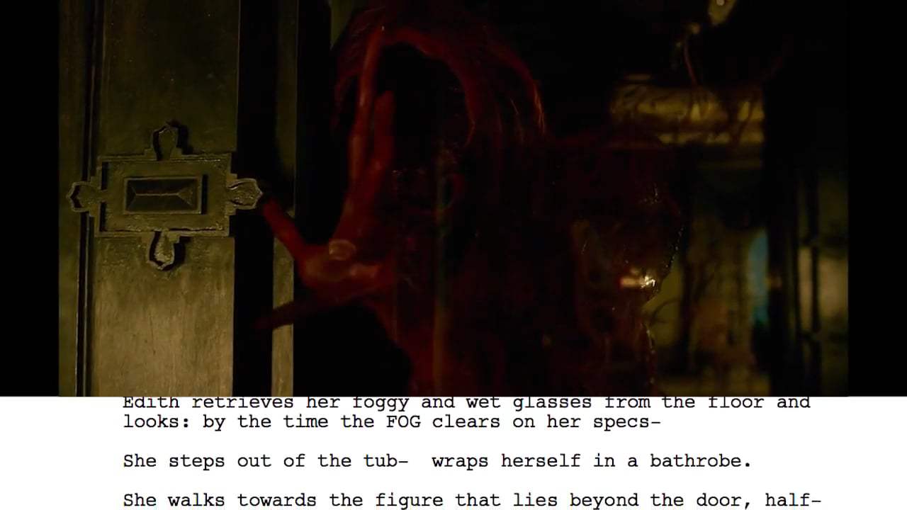 Crimson Peak Featurette - From Script to Screen: Bath Scene (2015) Screen Capture #4