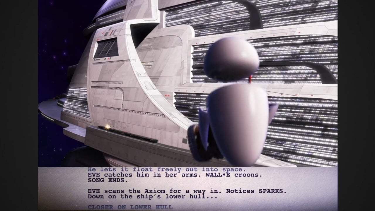 Wall•E Featurette - From Script to Screen: Floating in Space (2008) Screen Capture #4