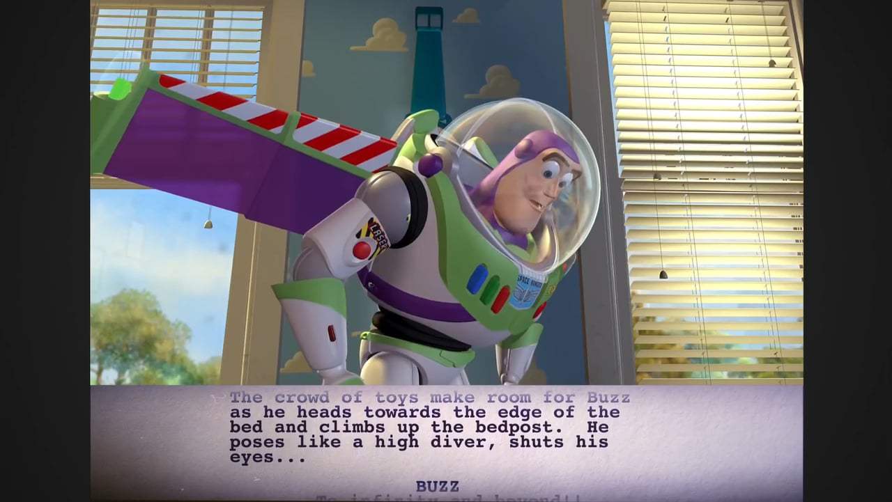 Toy Story Featurette - From Script to Screen: Can Fly (1995) Screen Capture #3