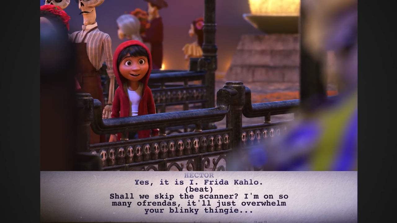 Coco Featurette - From Script to Screen: Miguel Enters the Land of the Dead (2017) Screen Capture #3