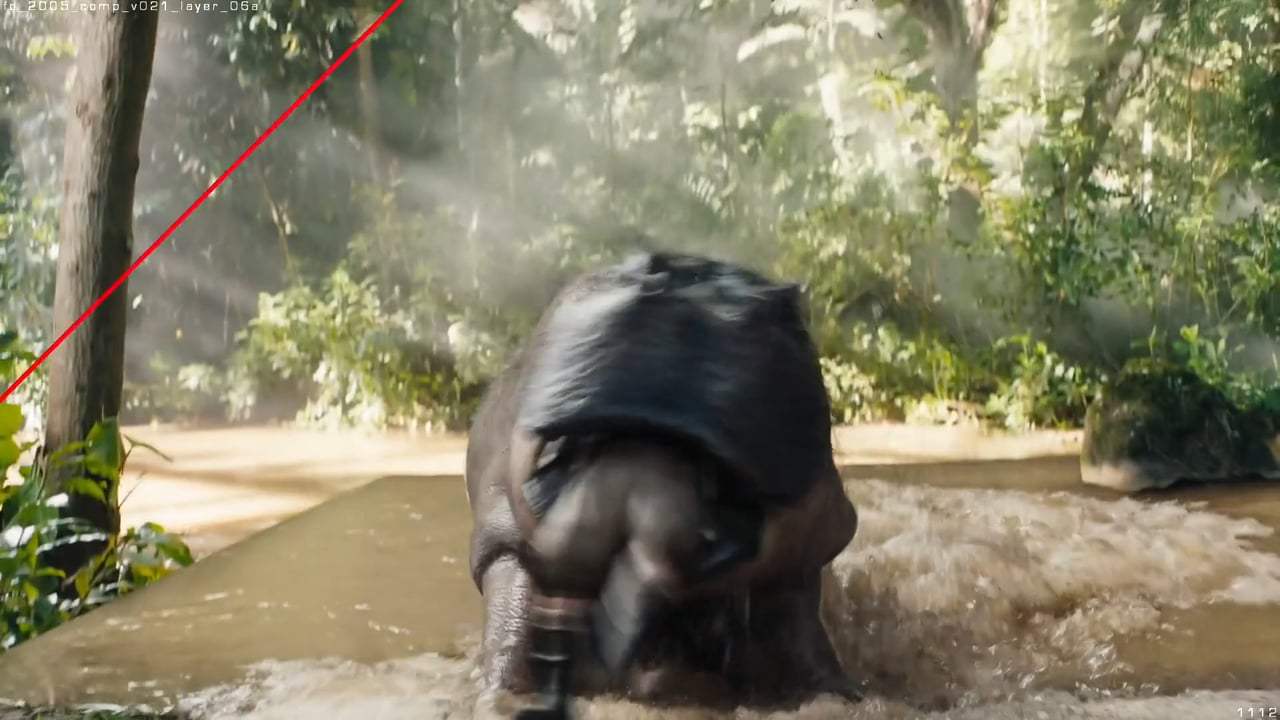 Jumanji: Welcome to the Jungle Featurette - Giant Hippo (2017) Screen Capture #2