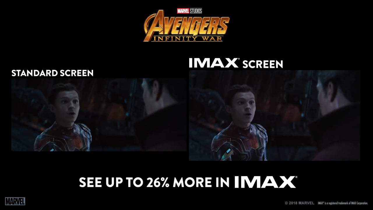 Avengers: Infinity War IMAX Comparison Trailer (2018) Screen Capture #4
