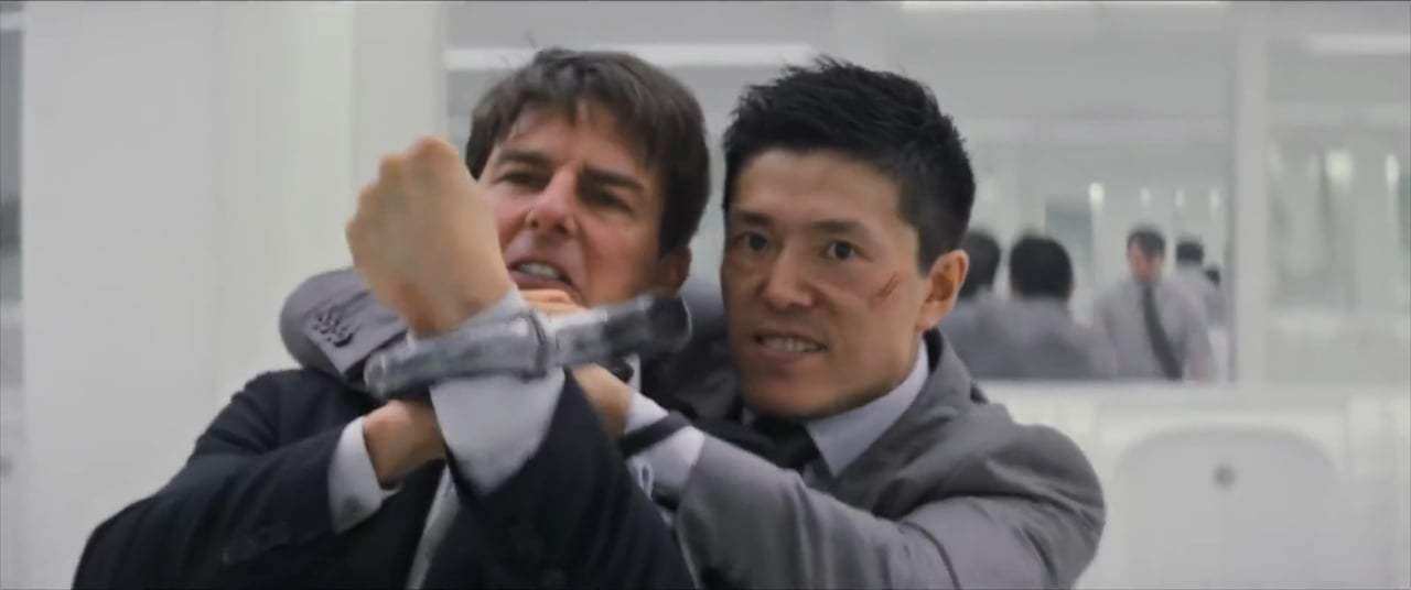 Mission: Impossible - Fallout (2018) - Bathroom Fight Screen Capture #3