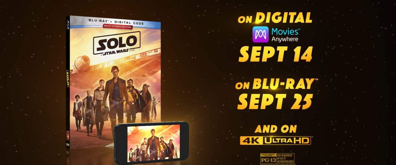 Solo: A Star Wars Story Blu-Ray Trailer (2018) Screen Capture #4