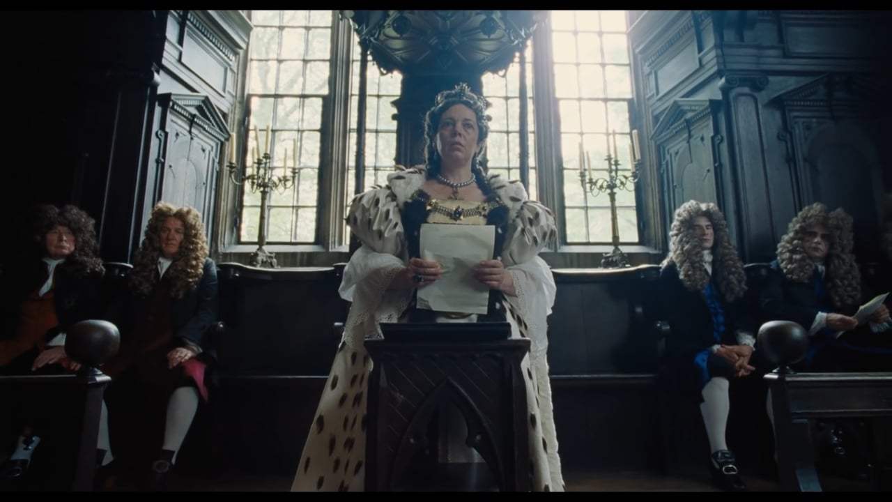 The Favourite TV Spot - Dark and Funny (2018) Screen Capture #2
