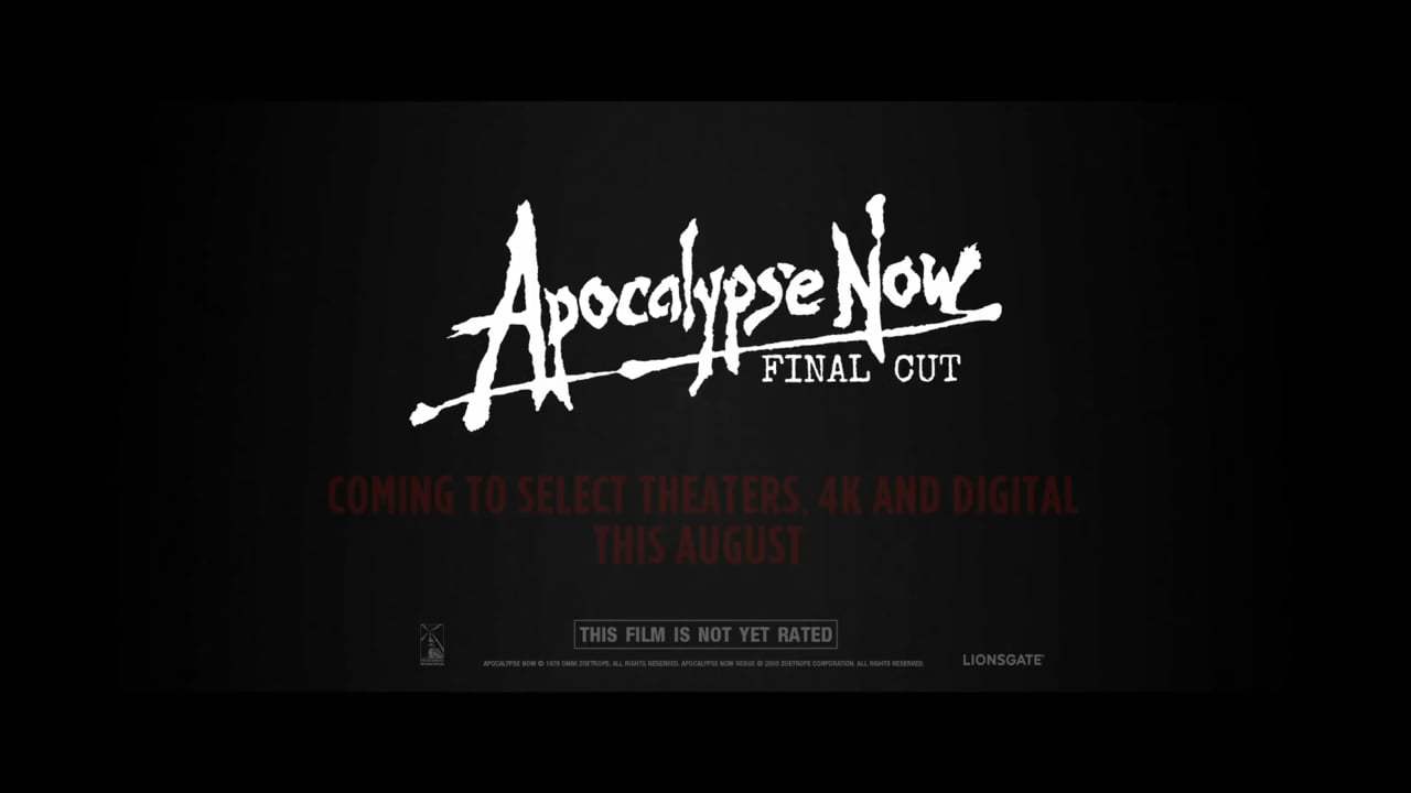 Apocalypse Now 4K Restoration Trailer (1979) Screen Capture #4