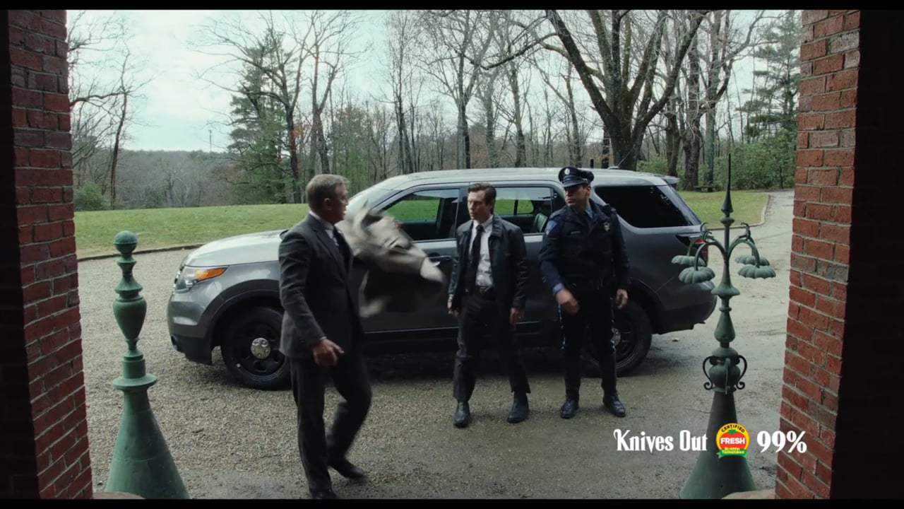 Knives Out TV Spot - Who Hired You? (2019) Screen Capture #1