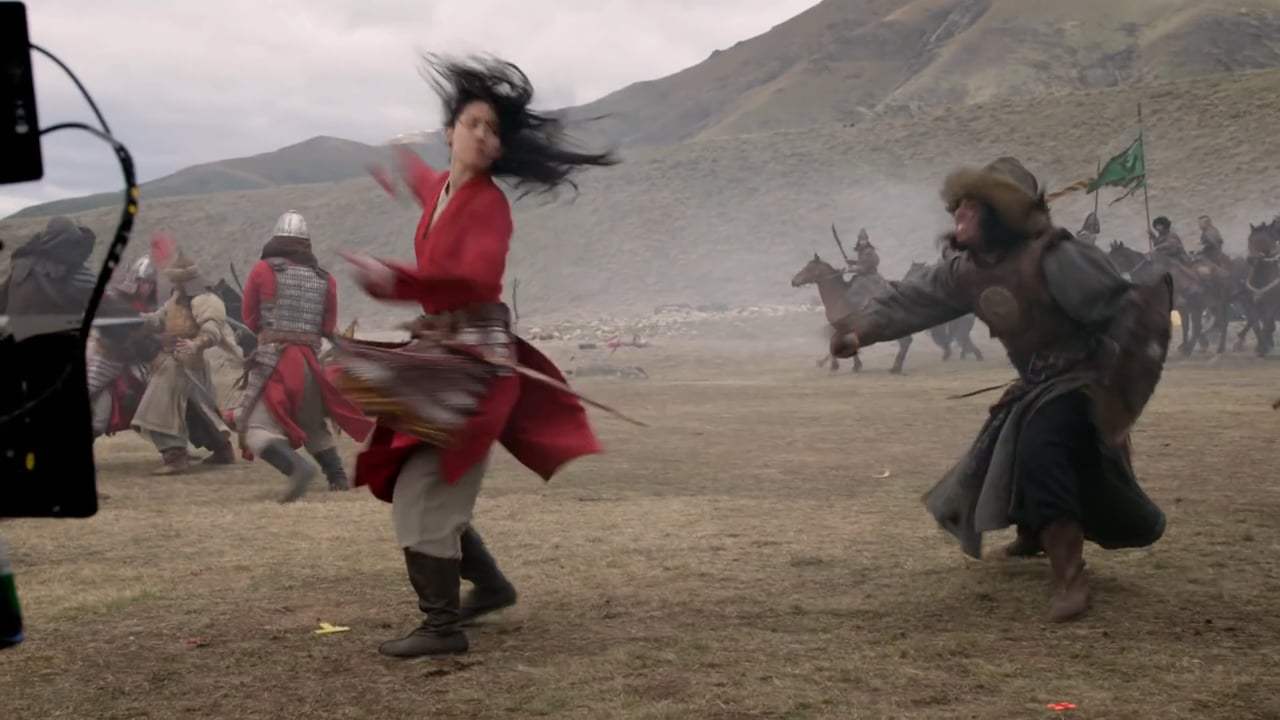 Mulan Featurette - Stunts (2020) Screen Capture #4