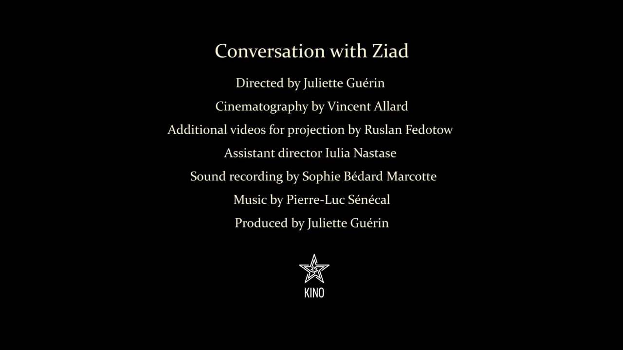 Conversation with Ziad Trailer (2017)