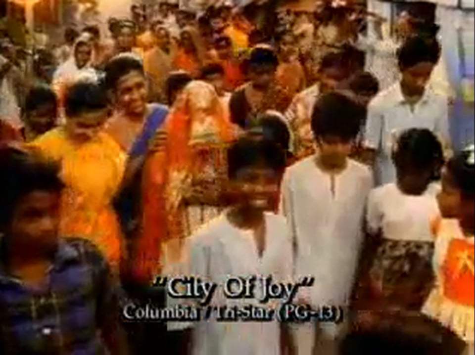 City of Joy Trailer (1992)