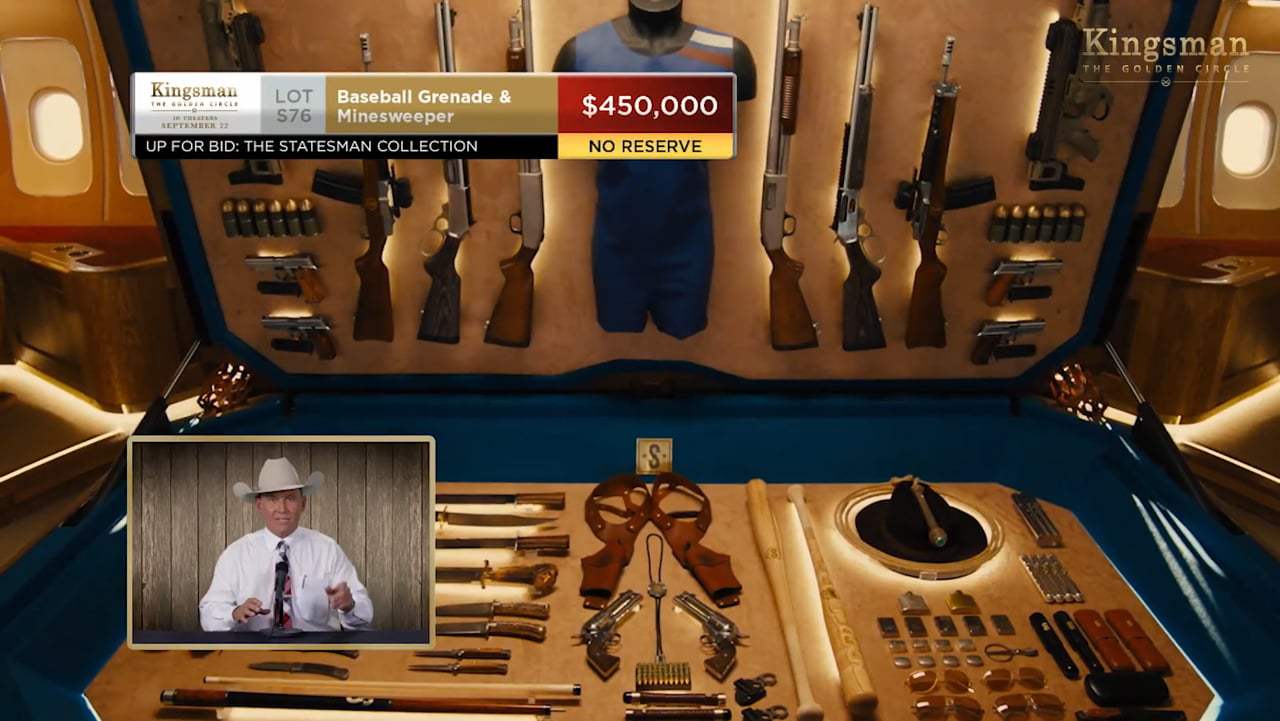 Kingsman: The Golden Circle TV Spot - Kentucky Auctioneer (2017)