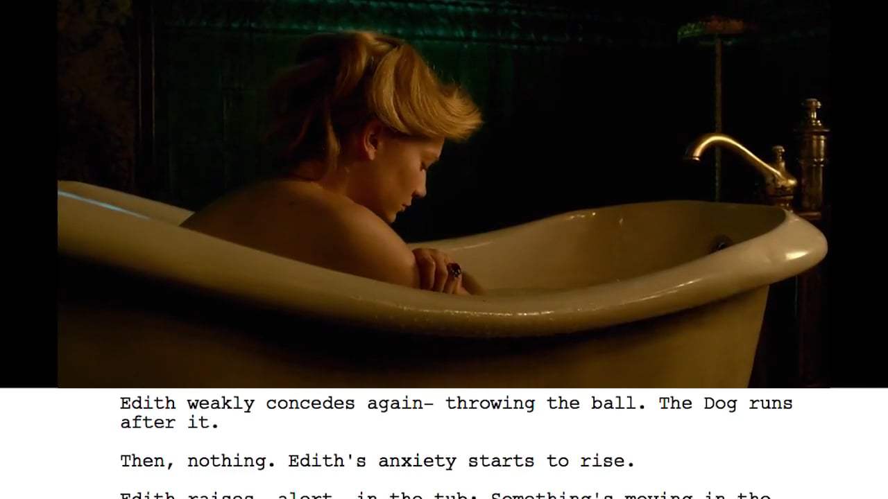Crimson Peak Featurette - From Script to Screen: Bath Scene (2015)