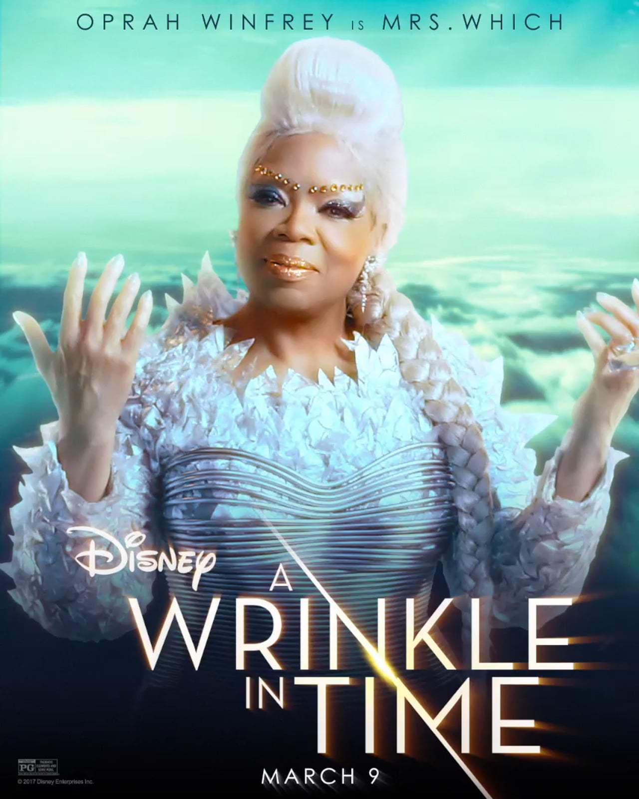A Wrinkle in Time Motion Poster - Mrs. Which (2018)