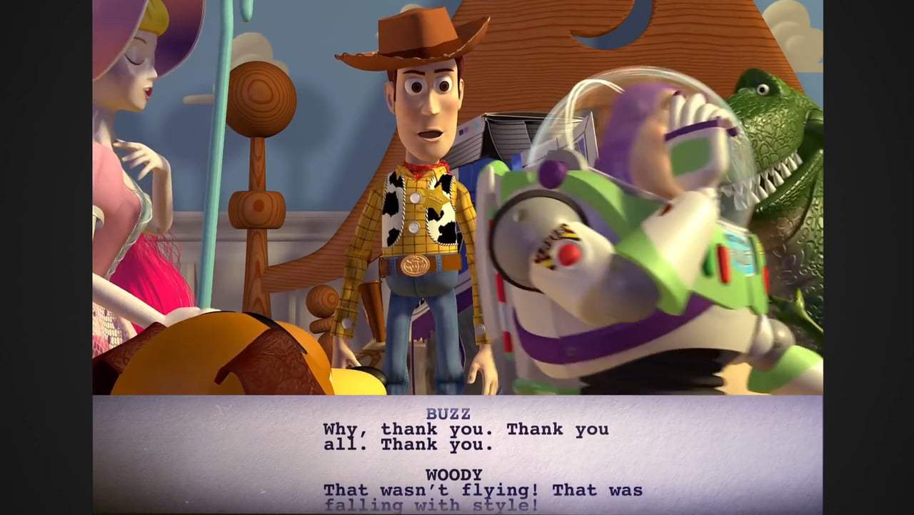 Toy Story Featurette - From Script to Screen: Can Fly (1995)