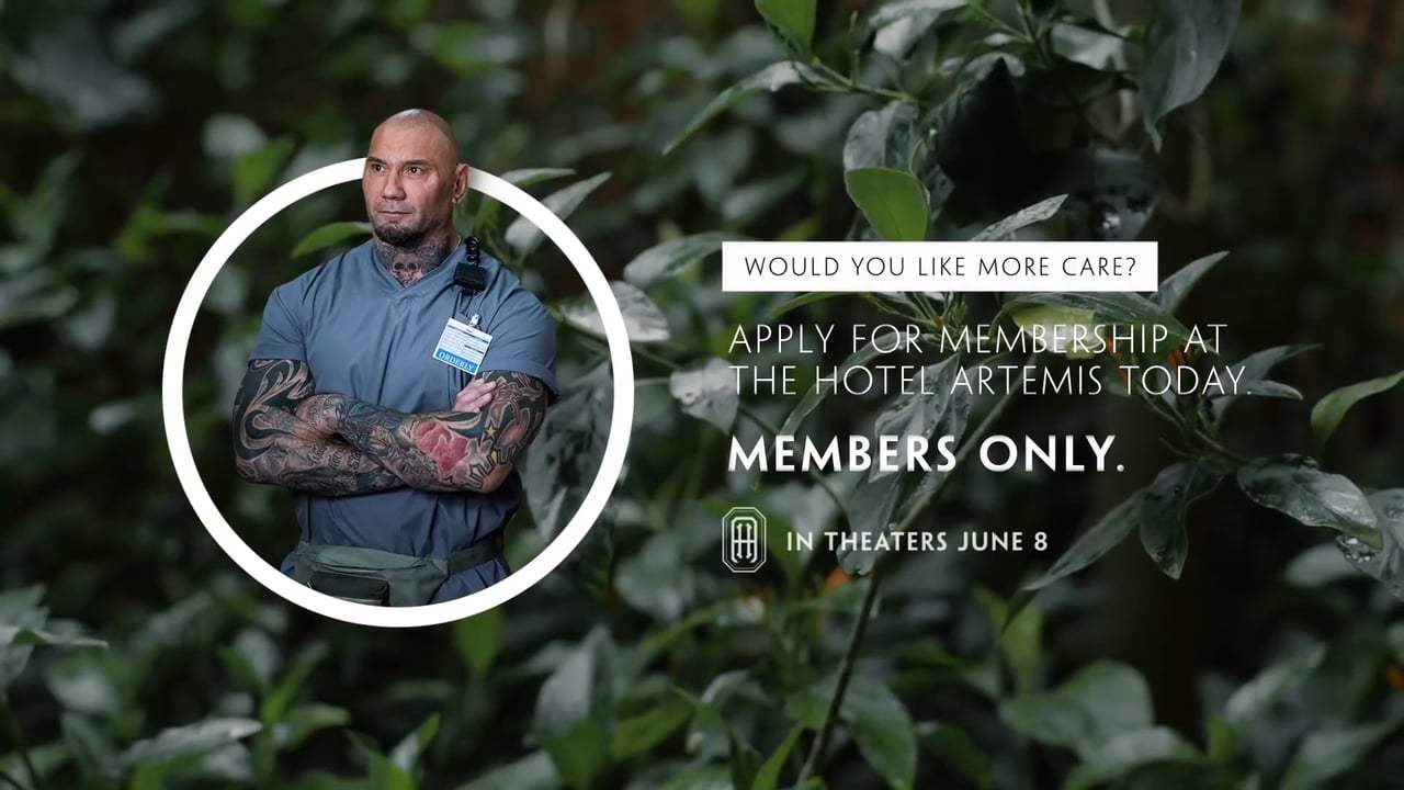 Hotel Artemis Viral - Dave Bautista's Tips for Peaceful Breathing (2018)