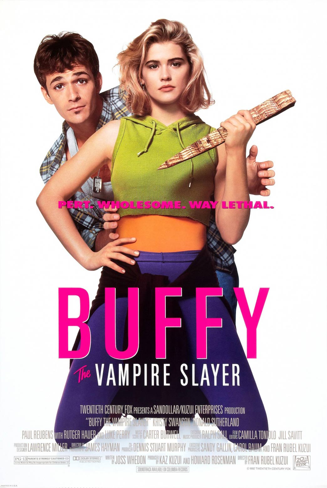 Buffy the Vampire Slayer: the movie poster