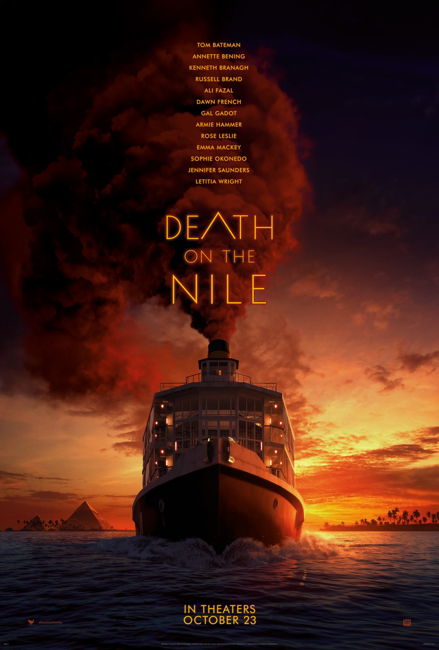 Death on the Nile (2020) Poster #1 - Trailer Addict