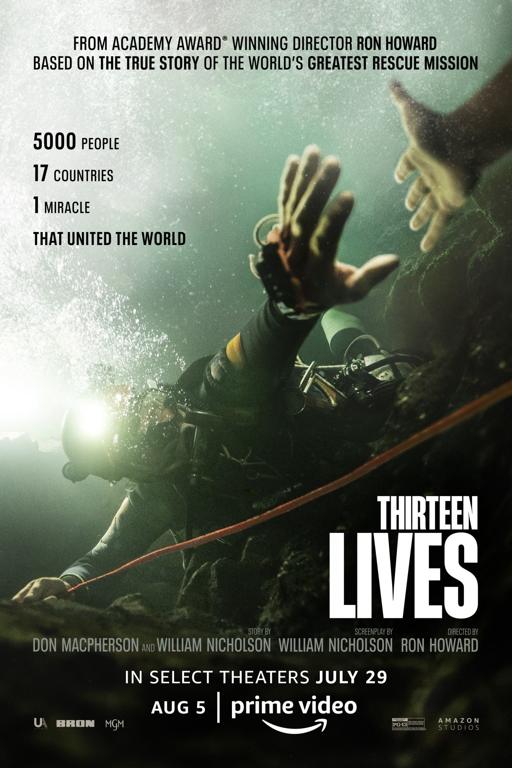 Thirteen Lives Poster #1
