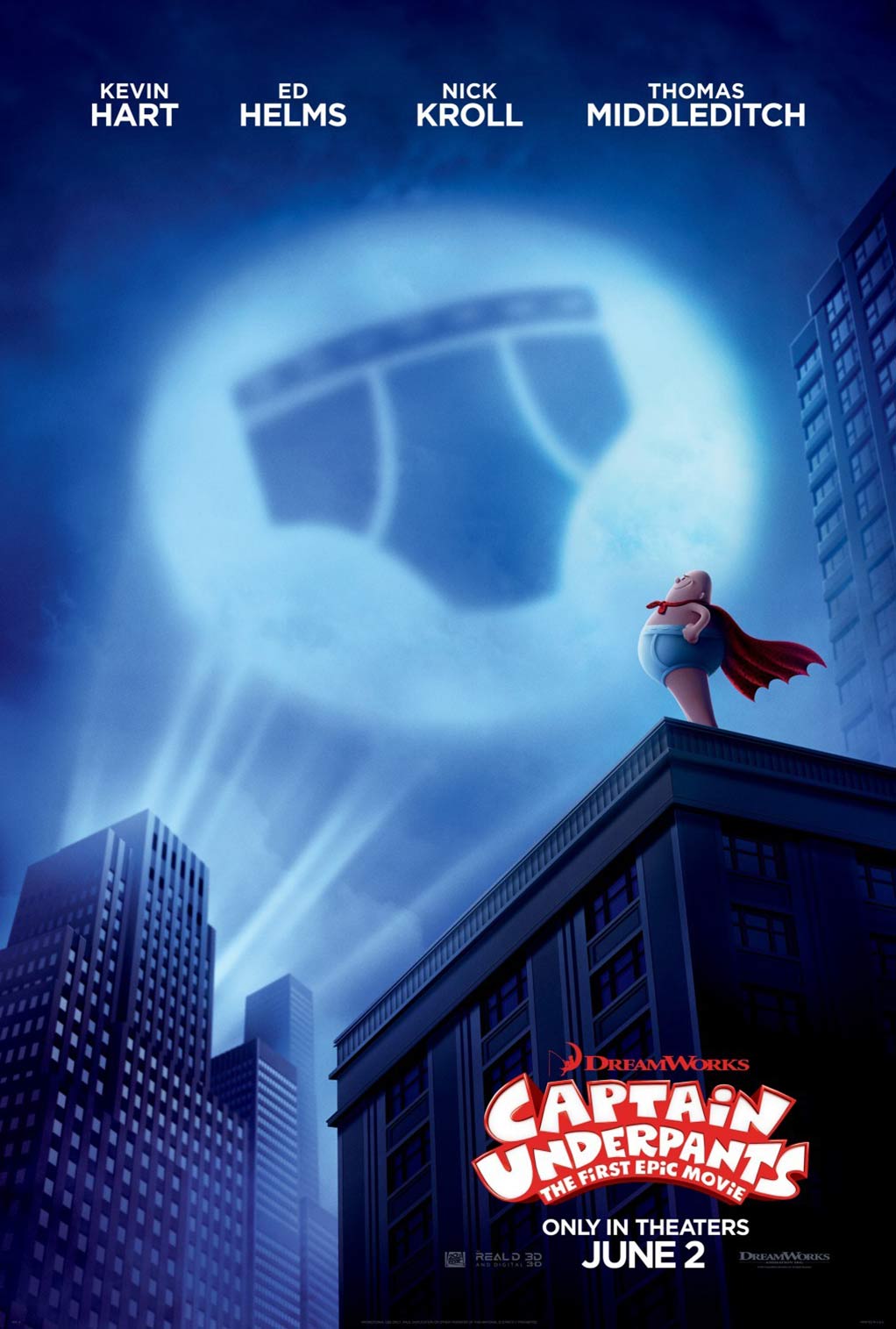 Captain Underpants: The First Epic Movie Poster #1