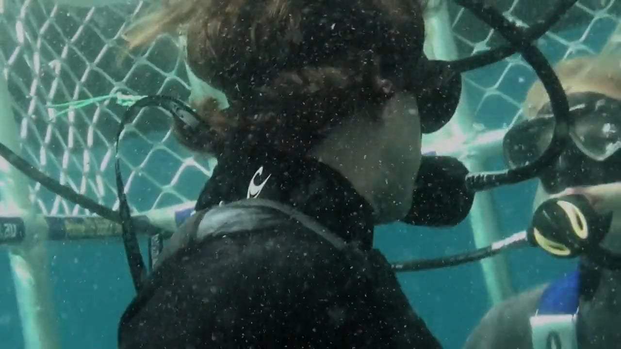 Open Water 3: Cage Dive (2017) - Hit by Wave Screen Capture #1