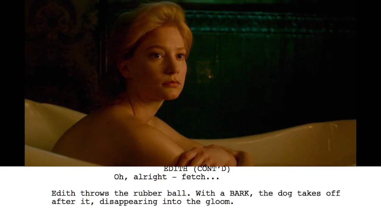 Crimson Peak Featurette - From Script to Screen: Bath Scene (2015) Screen Capture #1