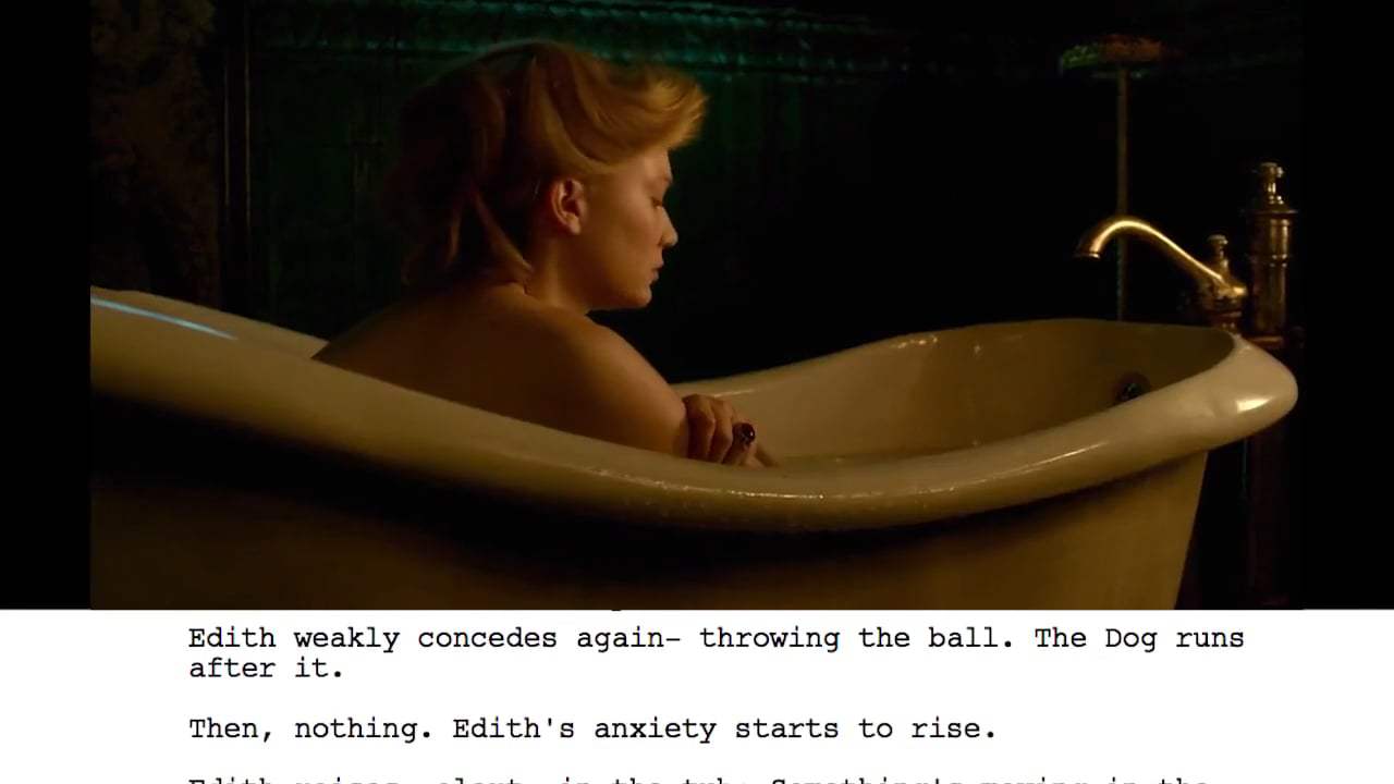 Crimson Peak Featurette - From Script to Screen: Bath Scene (2015) Screen Capture #2