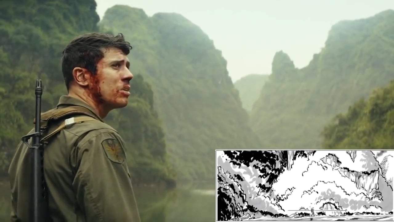 Kong: Skull Island Featurette - From Script to Screen: Kong vs Squid (2017) Screen Capture #1