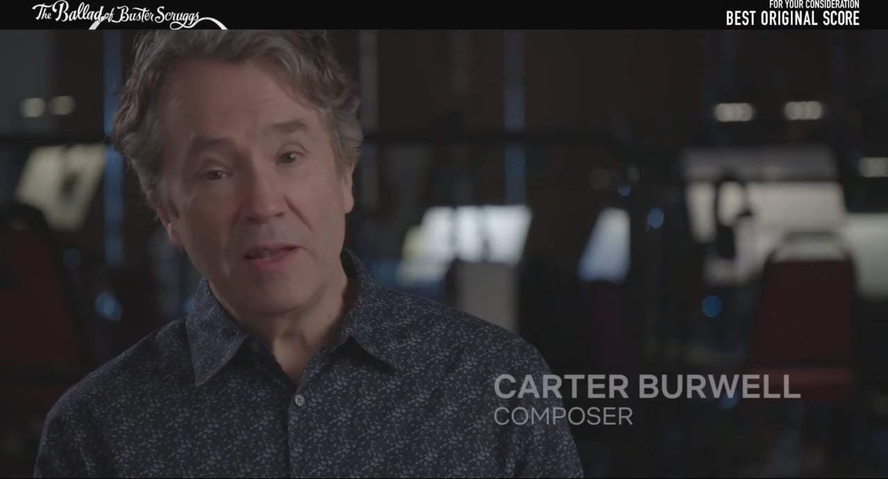 The Ballad of Buster Scruggs Featurette - Behind the Score (2018) Screen Capture #1