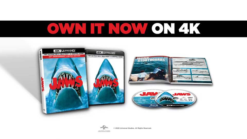 Jaws TV Spot - New to 4K (1975) Screen Capture #4