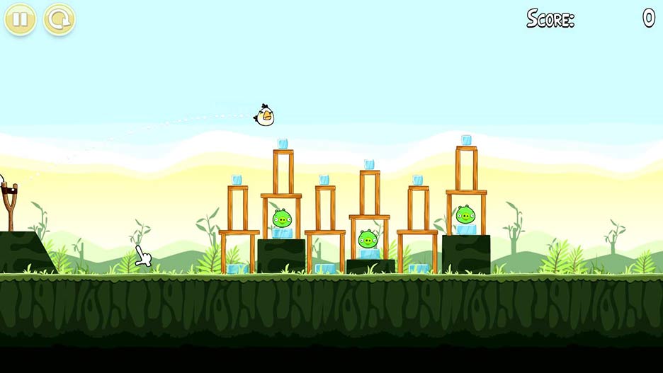 Angry Birds Game Screencap