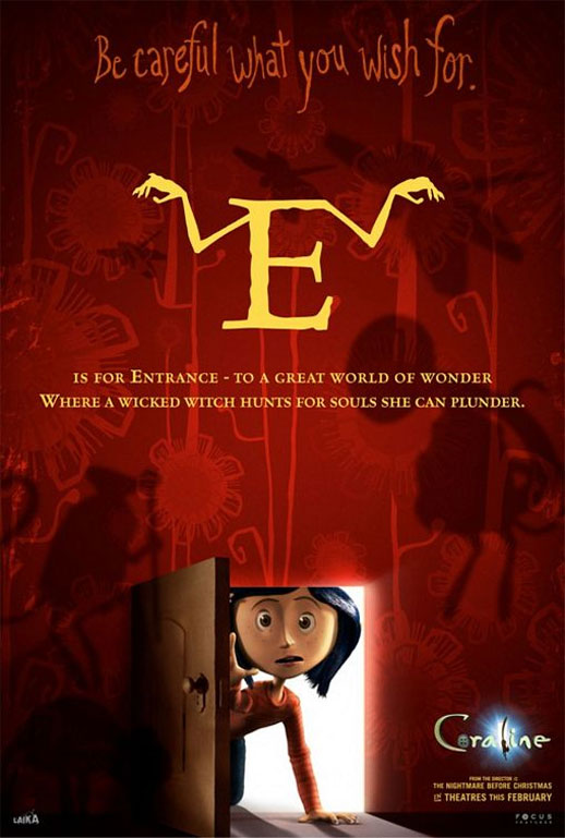 Coraline (2009) Poster #8 - Trailer Addict