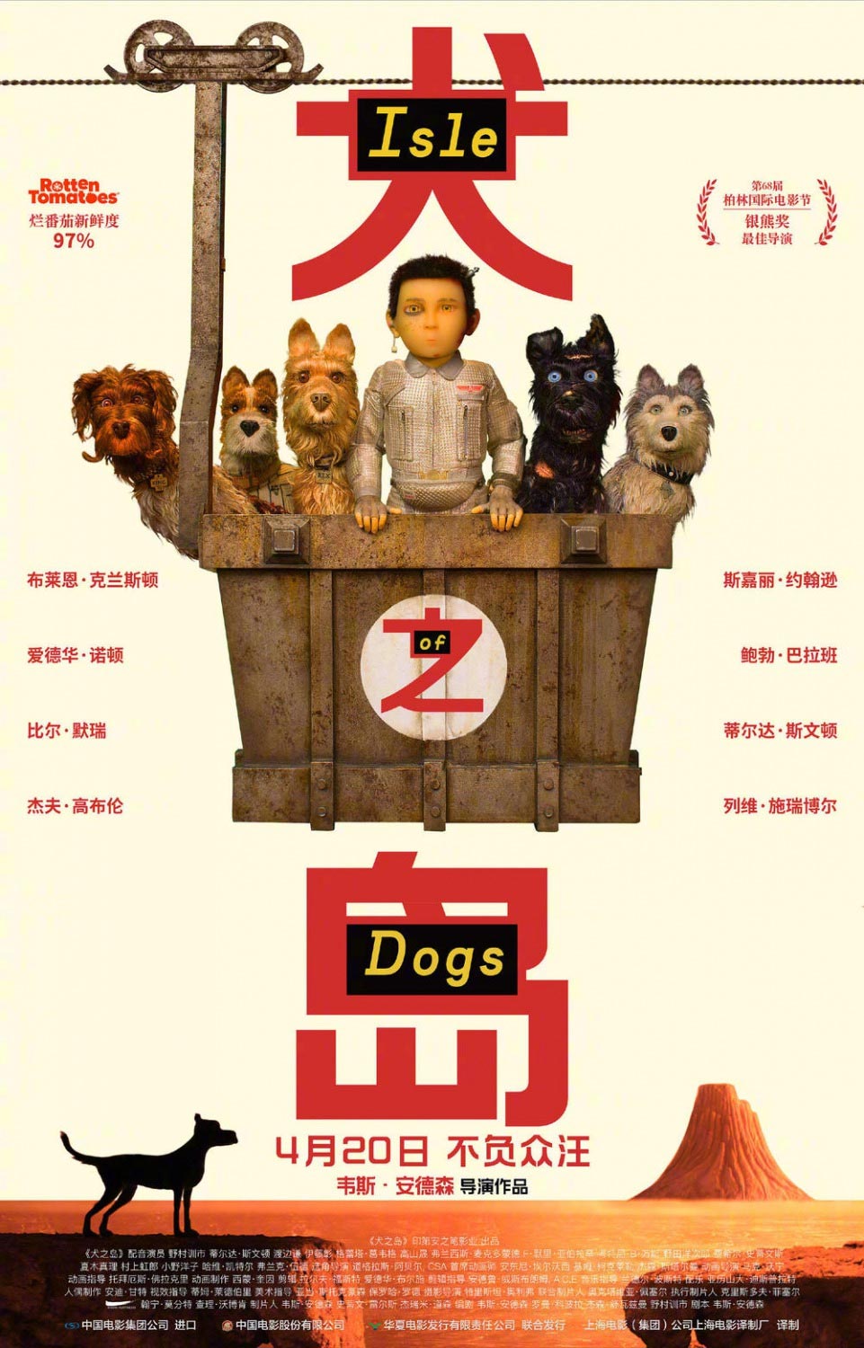 Isle Of Dogs Movie Poster