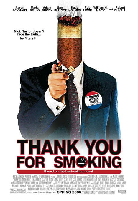 Thank You for Smoking Poster #1