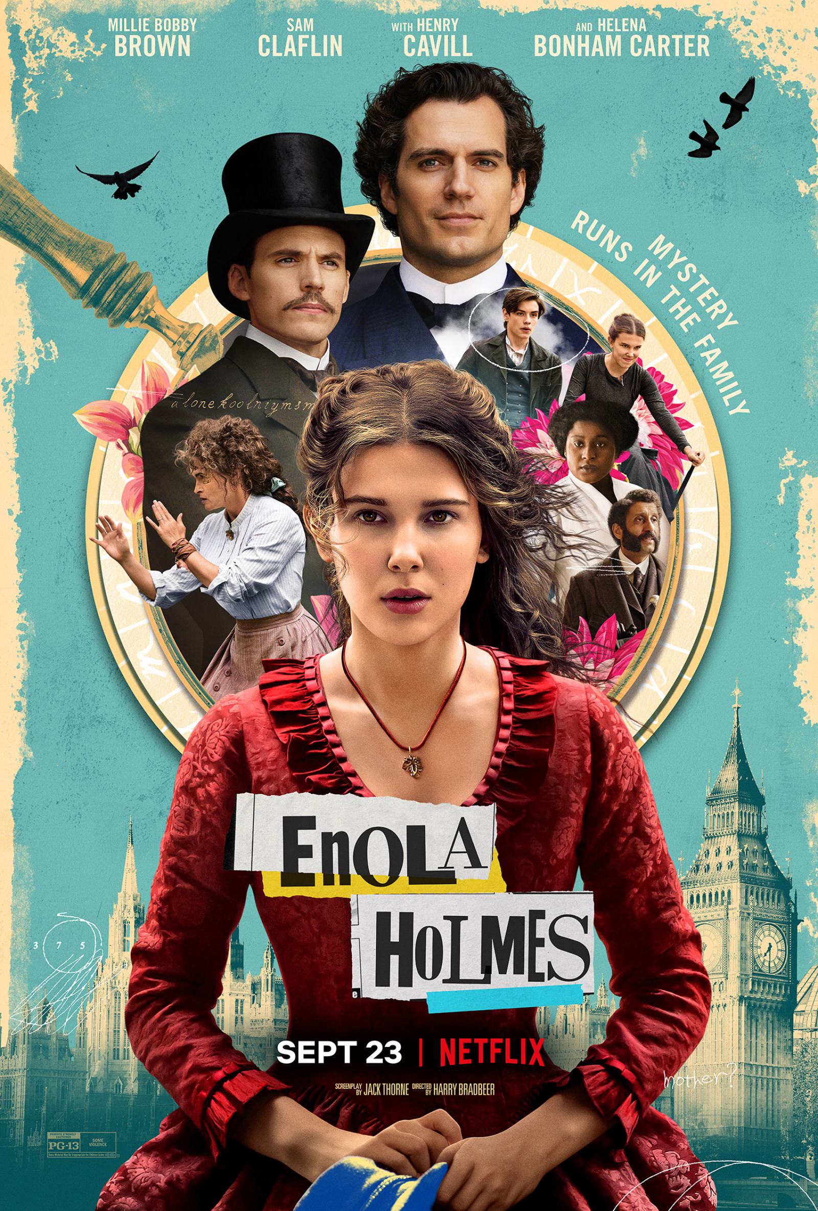 Enola Holmes (2020) Poster #1 - Trailer Addict