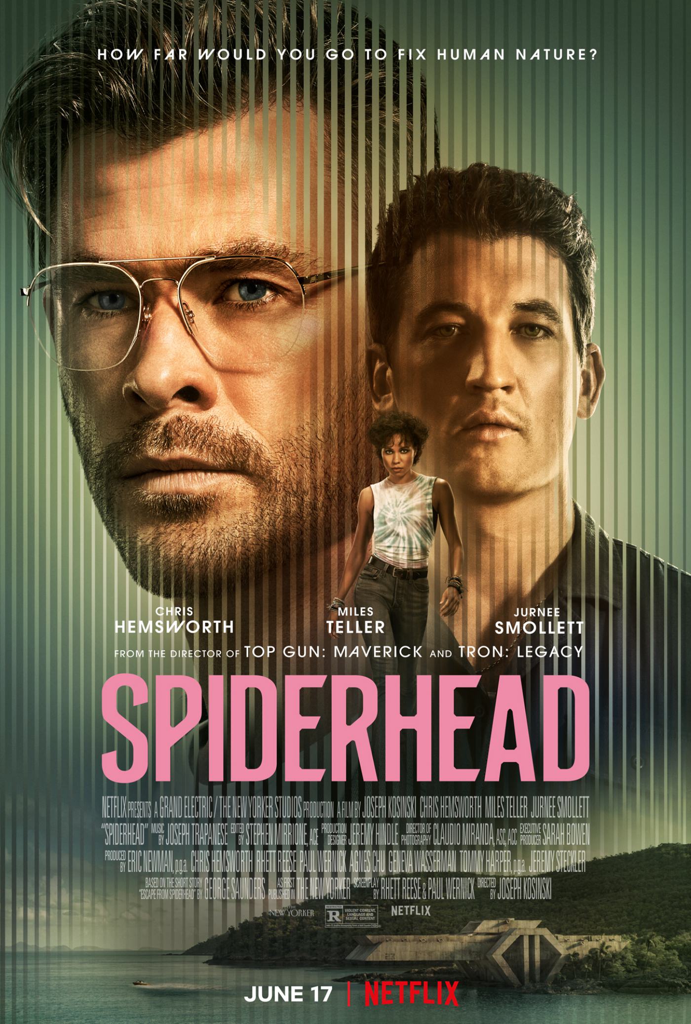 Spiderhead Poster #1