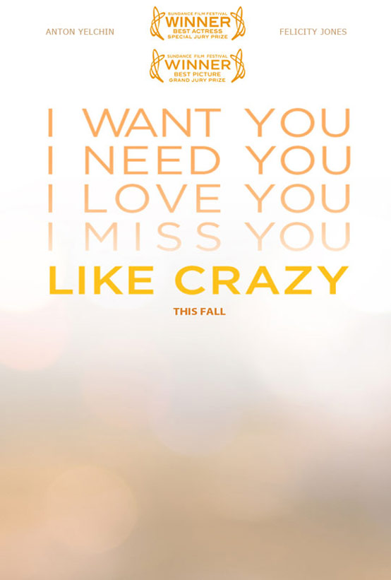 Like Crazy Poster #1