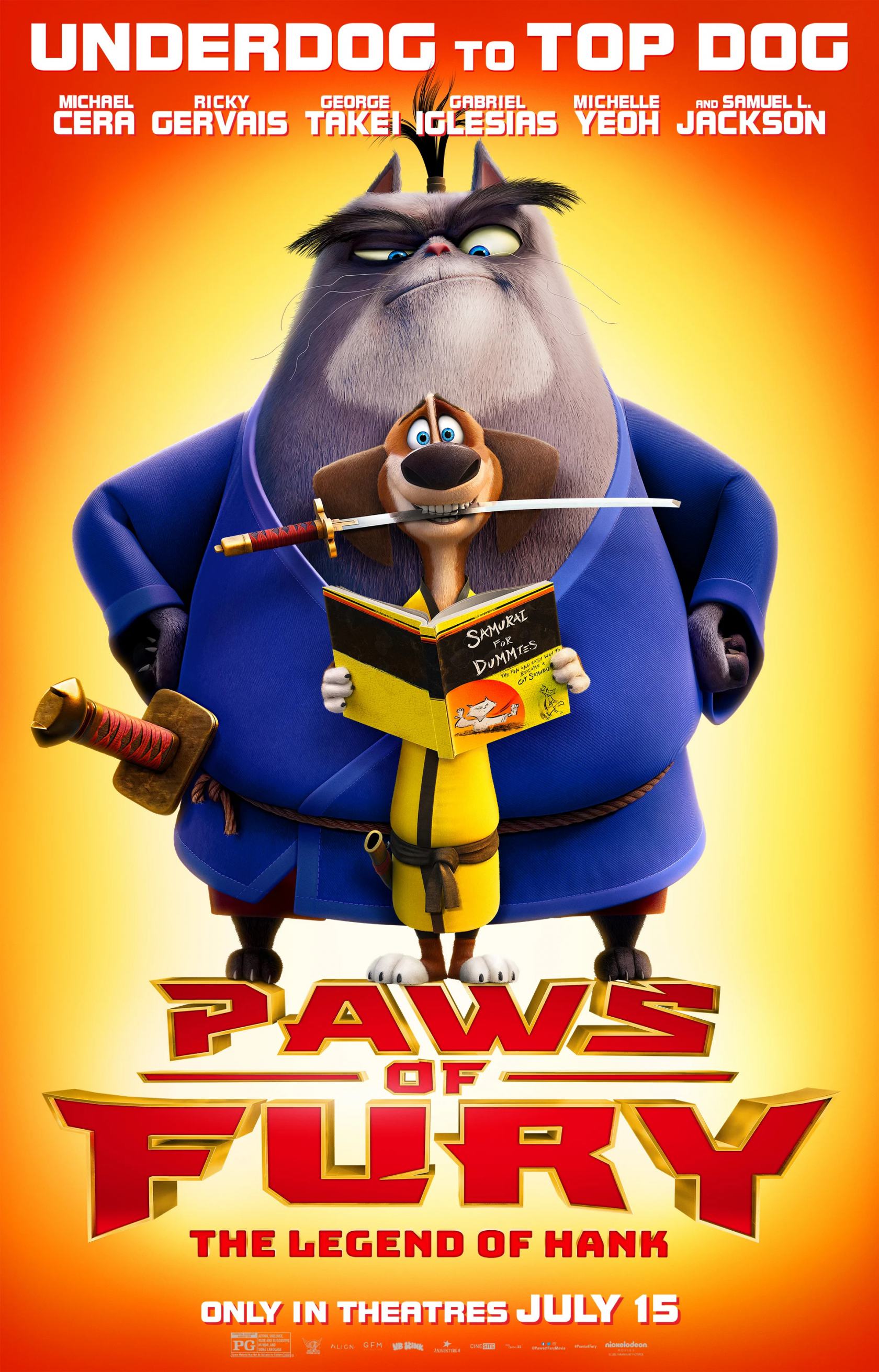 Paws of Fury: The Legend of Hank Poster #1