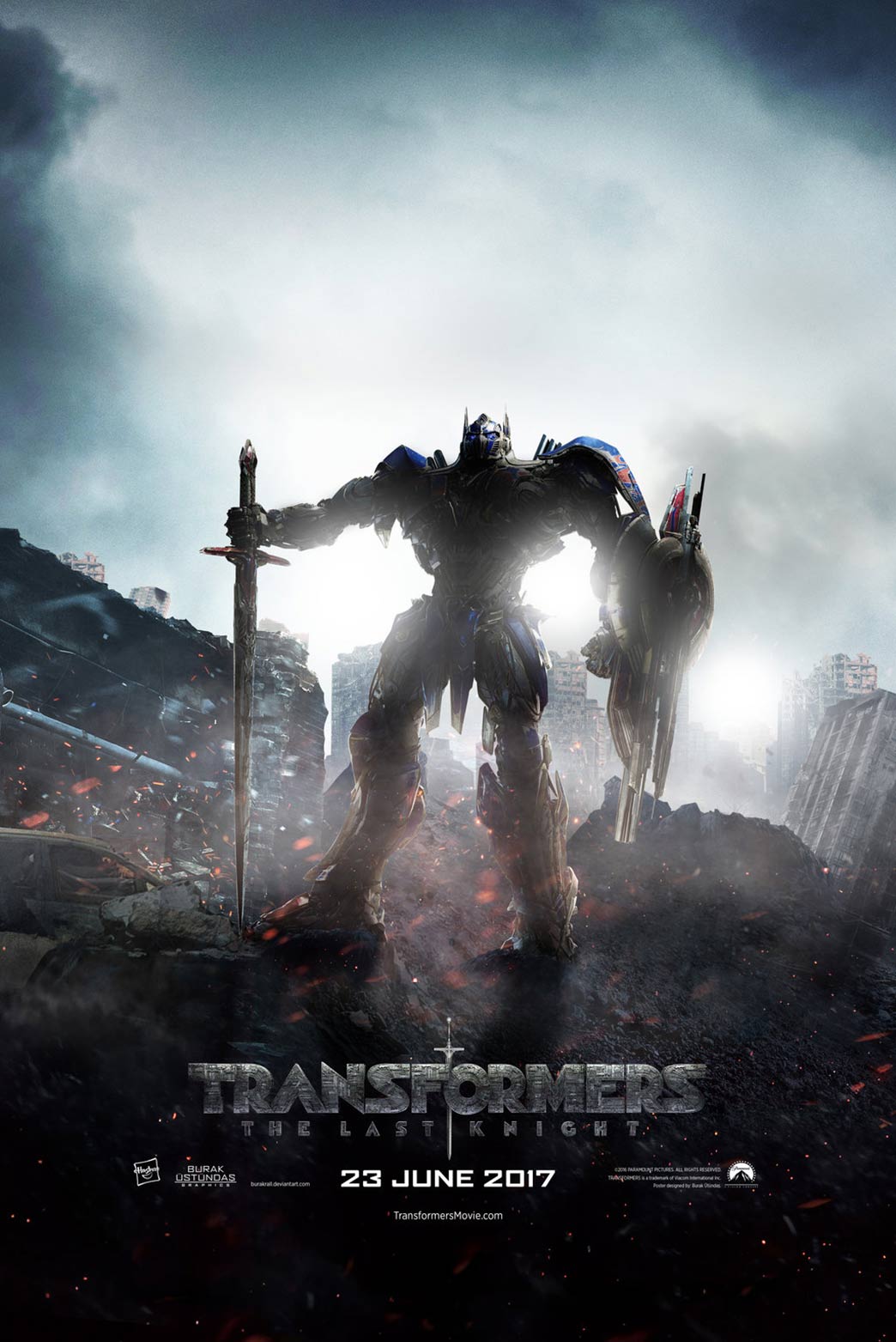 Transformers: The Last Knight Movie Poster 8