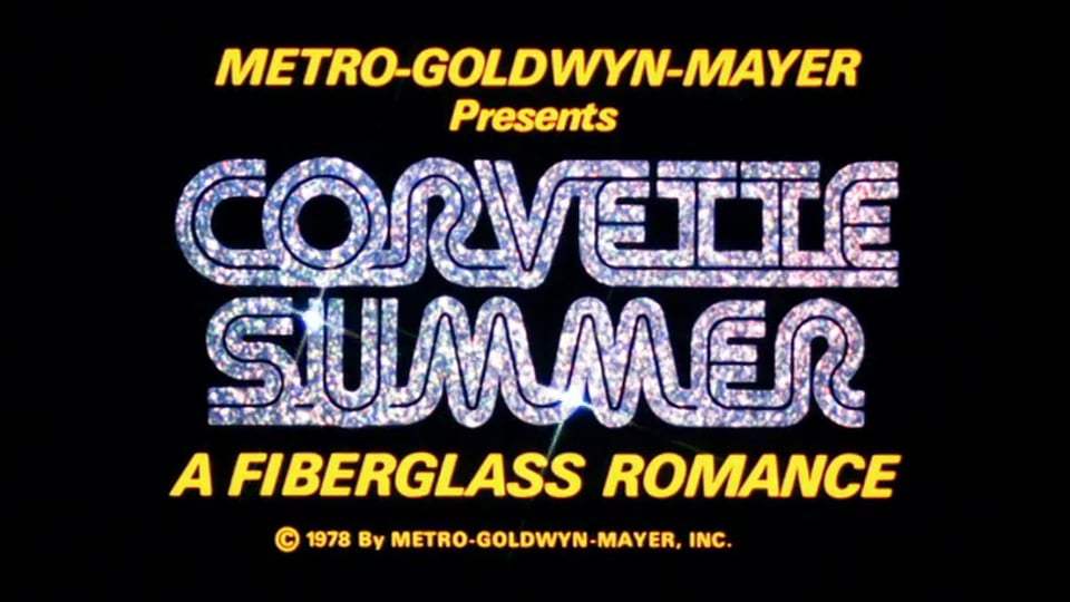 Corvette Summer Trailer (1978)