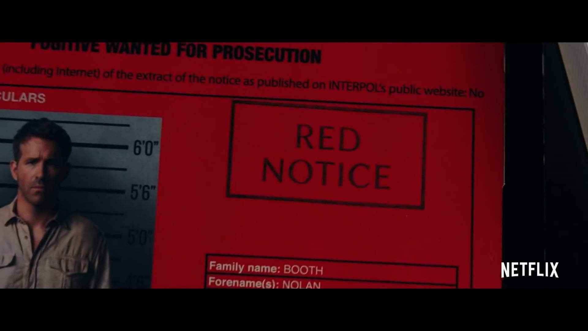 RED NOTICE, Official Teaser