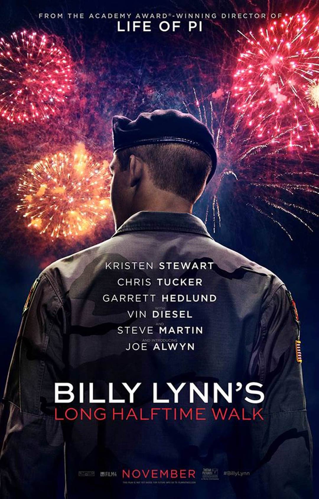 Billy Lynn's Long Halftime Walk (2016) Poster 1 Trailer Addict