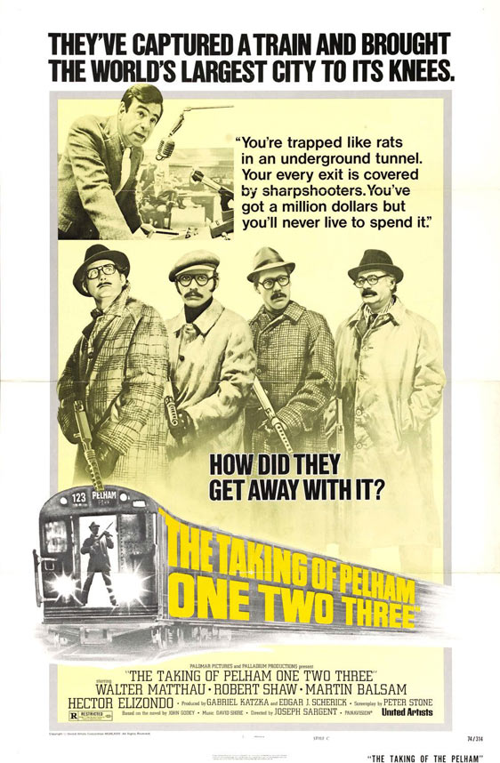 The Taking of Pelham One Two Three Poster #3