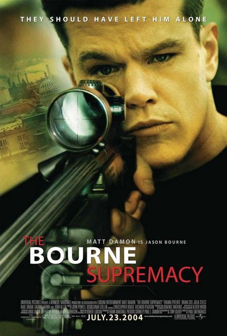 The Bourne Supremacy Poster #1