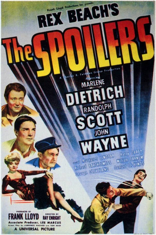 The Spoilers Poster #2