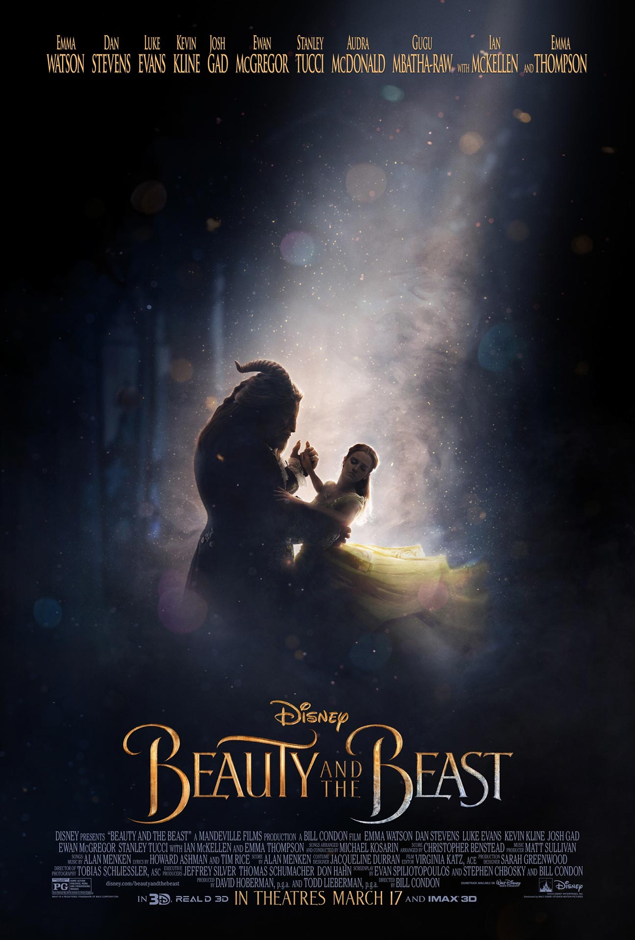 Image result for beauty and the beast 2017 poster